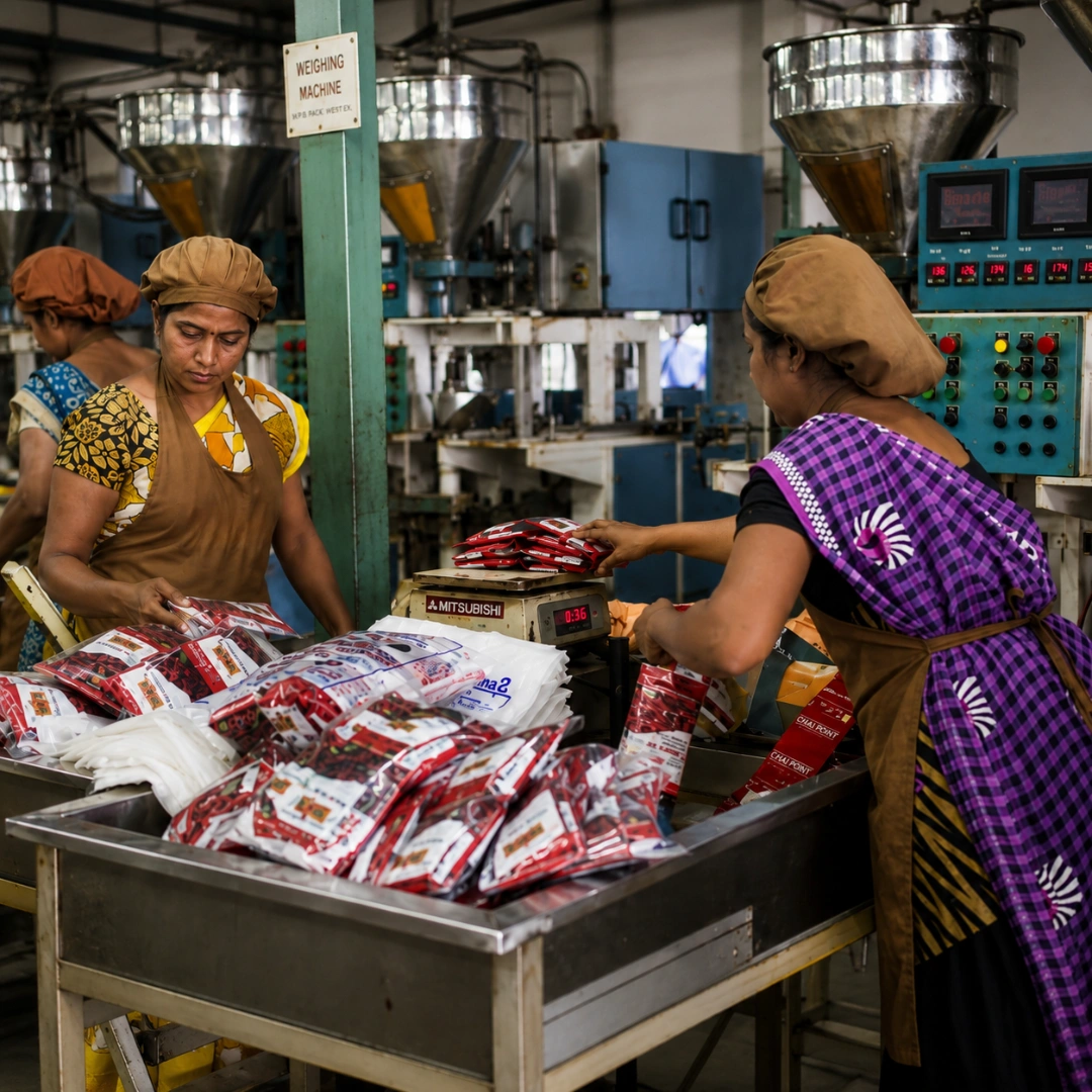 Chilli Packaging Area